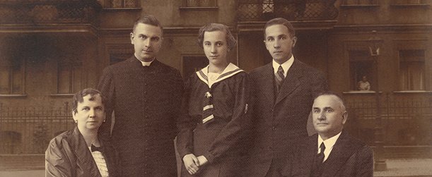 Zdjęcie pierwszych właścicieli kamienicy